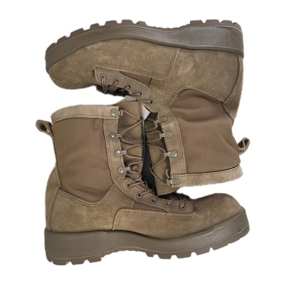 Altama Mens 12W Military Combat Boots GoreTex Vibram Coyote Tan SPE1C1-17-D-1082 - Picture 8 of 11